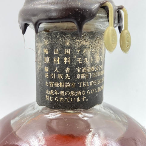 ブラントン シングルバレル ブラックラベル 2002 750ml 40% Blanton's SINGLE BARREL BLACK LABEL 【B3】