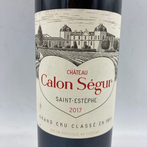 シャトー カロン セギュール 2017 750ml 13% Chateau Calon Segur 【E4】