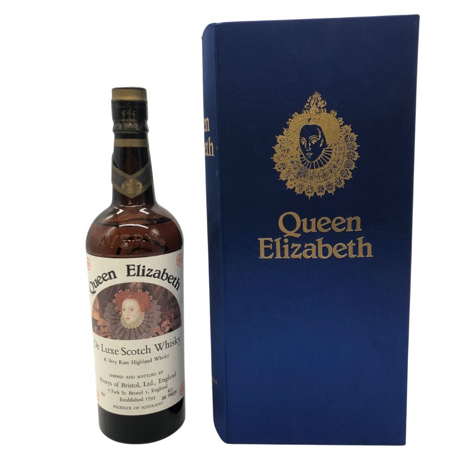 スコッチウイスキー　クイーンエリザベス クイーン エリザベス QUEEN ELIZABETH デラックス スコッチ