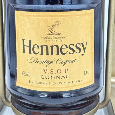 ヘネシー VSOP プリヴィレッジ 3000ml 40% 台座付き HENNESSY VSOP PRIVILEGE【同梱不可】【W】