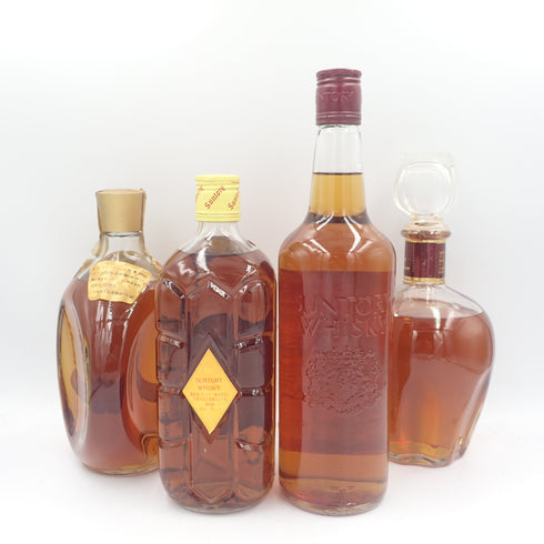 東京都限定◆サントリー レッド スペシャル モルト&グレーン サントリー ウイスキー 角瓶 ディンプル オールド ブレンデッド サントリー VSOP SUNTORY RED SPECIAL DIMPLE OLD VSOP 4本セット【N2】