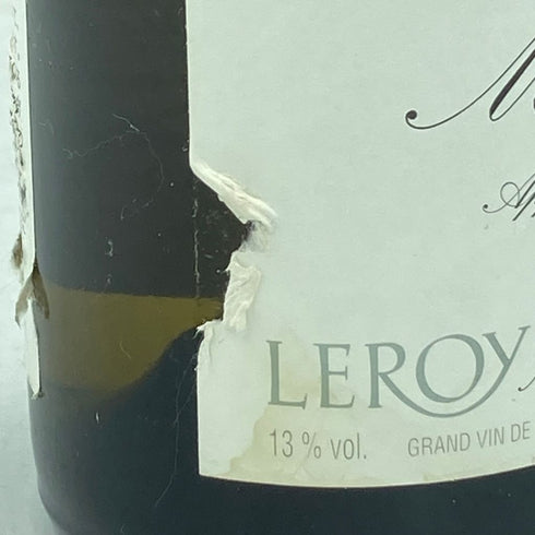 メゾン ルロワ ムルソー 2016 750ml 13% maison Leroy【D4】
