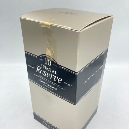 東京都限定◆サントリー スペシャル リザーブ リミテッド 10年 750ml 43% SUNTORY SPECIAL RESERVE LIMITED 【U4】
