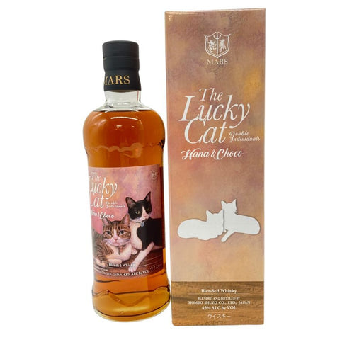 東京都限定◆マルス ザ ラッキーキャット ハナ&チョコ 700ml 43% MARS The Lucky Cat Hana&Choco 【Y1】