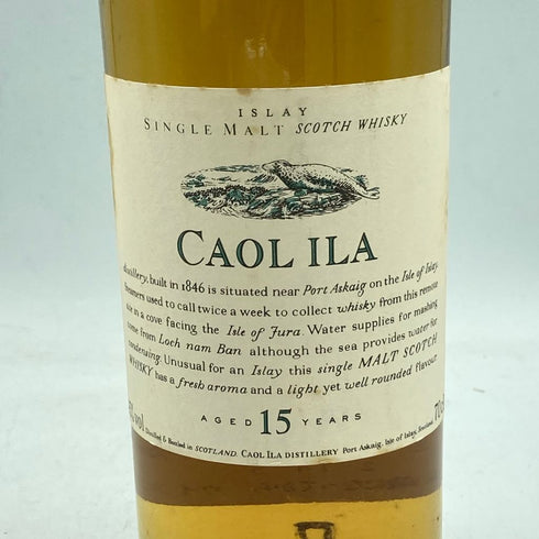 カリラ 15年 UD 花と動物シリーズ 700ml 43% CAOL ILA【B1】