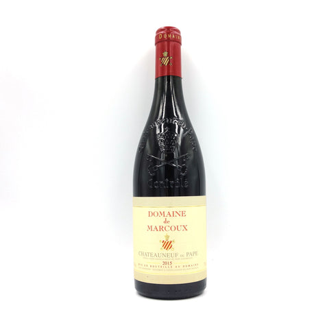 ドメーヌ ド マルクー シャトーヌフ デュ パプ ルージュ 750ml 2015 Domaine de Marcoux【M1】【中古】