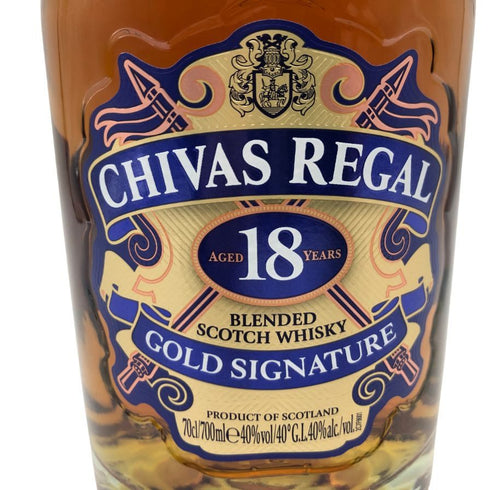 シーバスリーガル 18年 ゴールドシグネチャー 700ml 40% CHIVAS REGAL goldsignature 【Y1】
