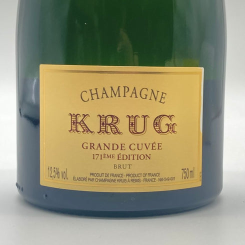 クリュッグ ブリュット 白 750ml 12.5% KRUG GRANDE CUVEE【C1】