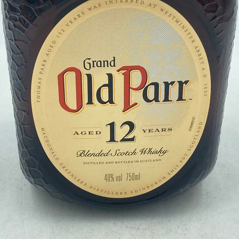 グランド オールドパー 12年 750ml 40% Grand Old Parr【S】