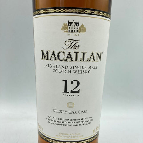 ザ マッカラン 12年 シェリーオークカスク 700ml 40% The MACALLAN 【T4】