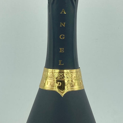 エンジェル シャンパーニュ ブリュット ブラック 5周年記念ボトル レザーラッチタイプ 750ml 12.5% ANGEL CHAMPAGNE BRUT【J】