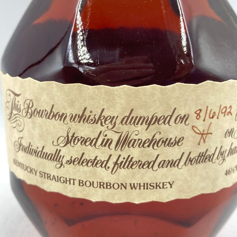 ブラントン シングルバレル 8-4-92 1992年 750ml 46.5% Blanton's SINGLE BARREL BOURBON 【JJ】