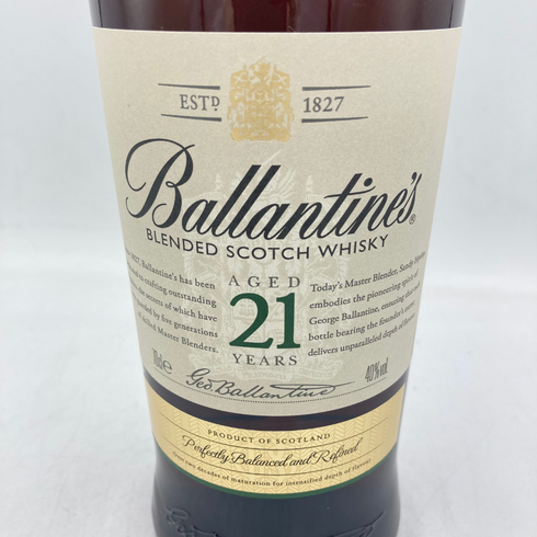 バランタイン 21年 700ml 40% Ballantine's【Z1】