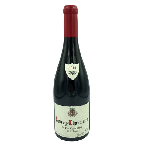 ドメーヌ フーリエ ジュヴレ シャンベルタン プルミエクリュ シャンポー ヴィエイユ ヴィーニュ 2014 750ml 13.5% Domaine Fourrier GEVREY CHAMBERTIN 1ER CRU Champeaux Vieille Vigne【G3】