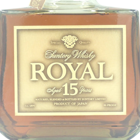 東京都限定◆サントリーウイスキー ローヤル 15年 ゴールドラベル 750ml 43% SUNTORY WHISKY ROYAL 【AL】