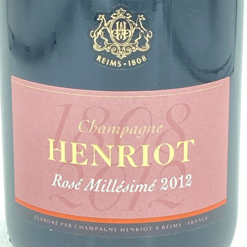 アンリオ ロゼ ミレジメ 2012 750ml 12% HENRIOT ROSE MILLESIME【X1】