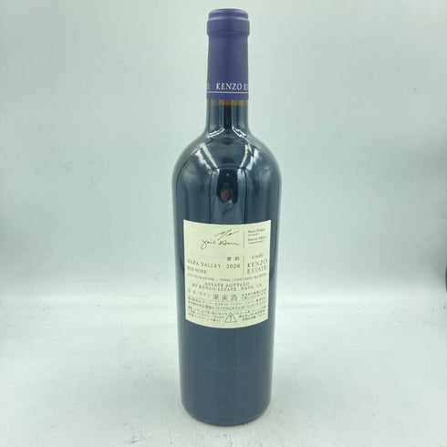 ケンゾーエステート 紫鈴 2020 750ml 15.2% KENZO ESTATE rindo【U1】