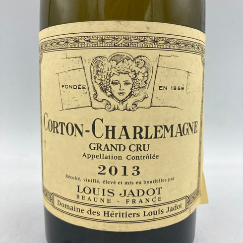 ルイ ジャド コルトン シャルルマーニュ グラン クリュ 2013 750ml 13.5% LOUIS JADOT CORTON CHARLEMAGNE GRAND CRU 【Q1】