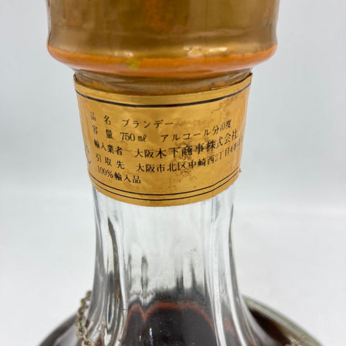 ル ドーヴィル ナポレオン デラックス デキャンタボトル クリア 750ml 40% L Dorville NAPOLEON DELUXE【1E】