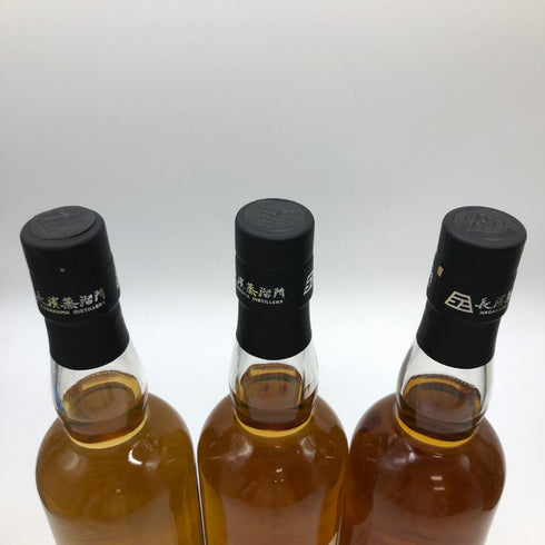 東京都限定◆アマハガン ファイナルファンタジーXIV グリダニア&リムサ・ロミンサ&ウルダハ 700ml 40% 長濱蒸留所 3本セット【Q】