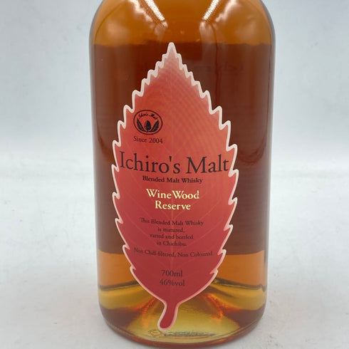 イチローズモルト ワインウッドリザーブ 700ml 46% Ichiro's Malt Wine Wood Reserve【P】