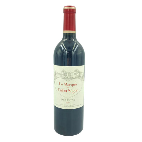 ル マルキ カロンセギュール 2017 750ml 13.5% Le Marquis de Calon Segur【L2】
