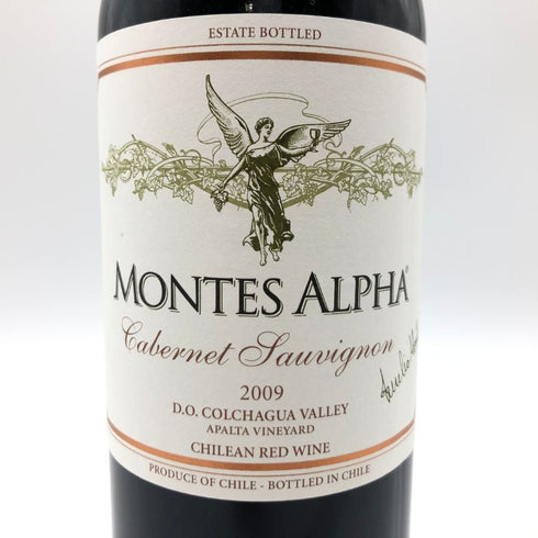 モンテス アルファ カベルネ ソーヴィニヨン 2009 750ml 14.5% MONTES ALPHA Cabernet Sauvignon 【M2】