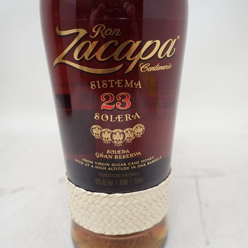 ロンサカパ 23 ソレラ グラン リザーブ 750ml 40% Ron Zacapa【F1】