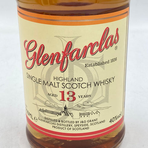 グレンファークラス 13年 シングルモルト 700ml 40% Glenfarclas【F4】