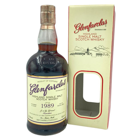 グレンファークラス 26年 1989 バー キャンベルタウン ロッホ カスク#13009 700ml 52.3% GlenFarcalas BAR CAMPBELLTOUN LOCH【M4】