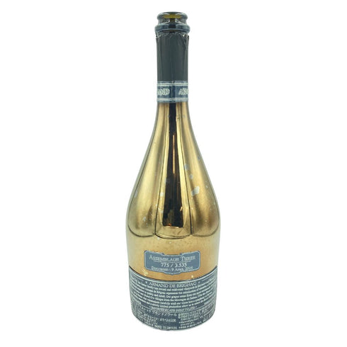 アルマンド ブリニャック ブランドノワール 750ml 空き瓶 ARMAND DE BRIGNAC Blanc de Noirs【X1】