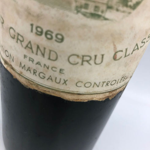 シャトー マルゴー 1969 750ml CHATEAU MARGAUX【E3】