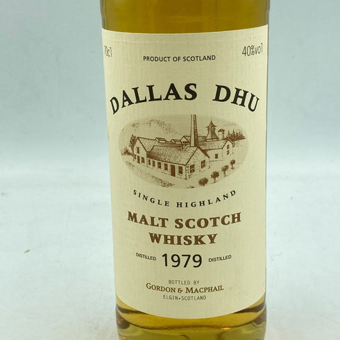 ゴードン&マクファイル ダラスデュー 20年 1979-1999 700ml 40% Gordon & Macphail Dallas Dhu【G1】