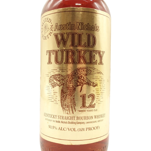 ワイルドターキー 12年 ゴールドラベル 750ml WILD TURKEY 同梱不可【J】