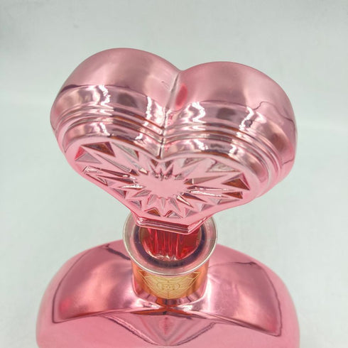 空瓶 リカー マイスター フォーチュン ハート クリスタル ローズ ゴールド コニャック 750ml LIQUOR MEISTER【Q】