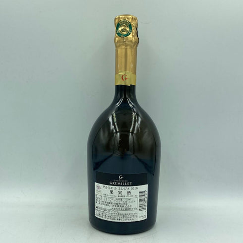 グルミエ ブリュット ミレジメ 2016 750ml Gremillet Brut Millésime【H1】