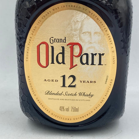 グランド オールドパー 12年 750ml 40% Old Parr【H】