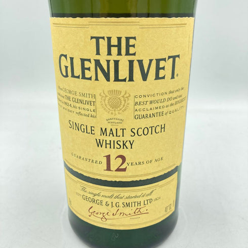 グレンリベット 12年 旧ボトル 700ml 40% THE GLENLIVET【F1】