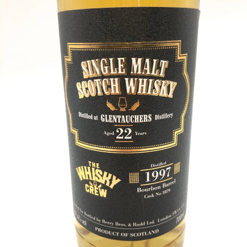 ウイスキークルー グレントファース 22年 1997 700ml 47.6% The Whisky Crew GLENTAUCHERS【Q1】