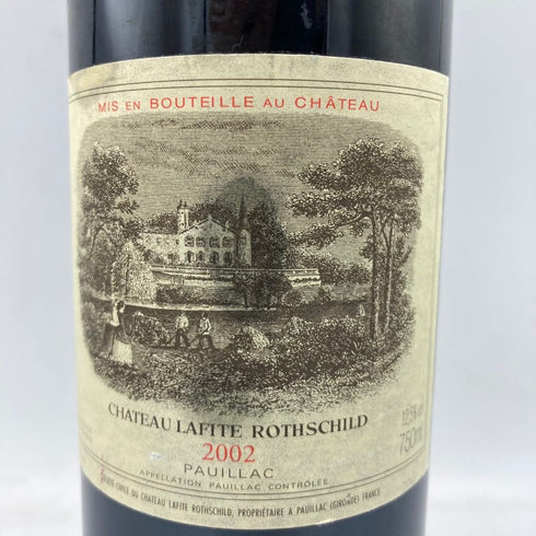 シャトー ラフィット ロートシルト 2002 750ml CHATEAU LAFITE ROTHSCHILD【M4】