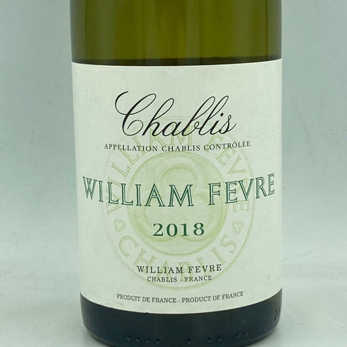 ウィリアム フェーブル シャブリ 2018 750ml 13% WILLIAM FEVRE Chablis【J4】