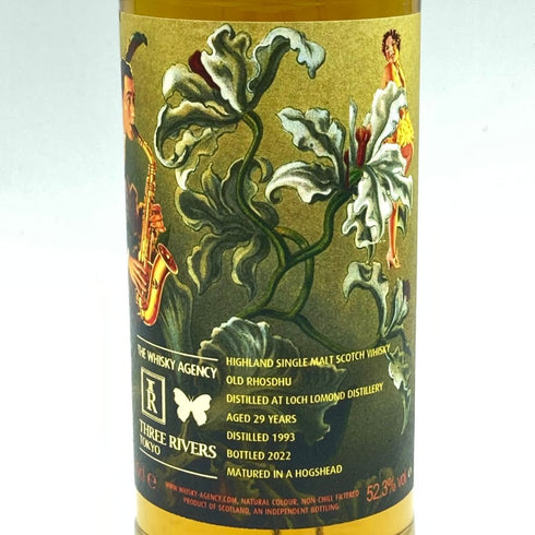 ウイスキーエージェンシー & スリーリバーズ オールドロスデュー 29年 1993-2022 アートワーク 700ml 52.3% THE WHISKY AGENCY TTREE RIVERS Old rhosdhu Art work【V1】