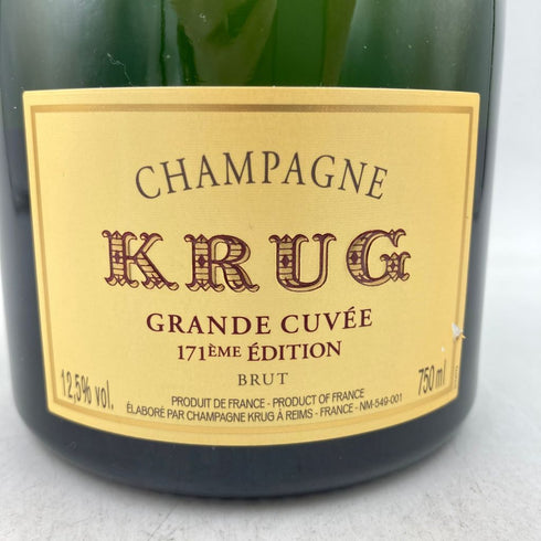 クリュッグ ブリュット 白 750ml 12.5% KRUG BRUT 【U】