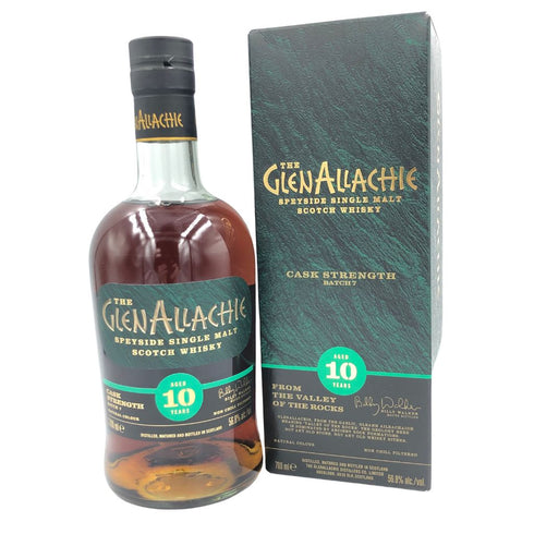 グレンアラヒー 10年 カスクストレングス バッチ7 56.8% 700ml GLEN ALLACHIE CASK STRENGTH【L】