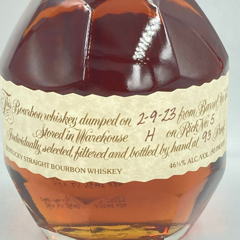 ブラントン シングルバレル 2023 750ml 46.5% Blanton's【Y1】