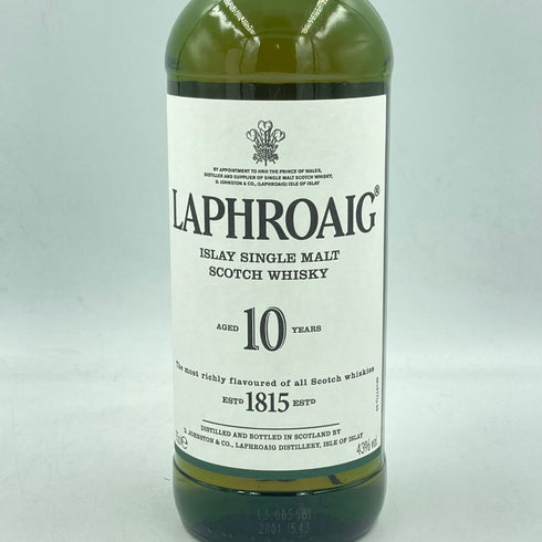 ラフロイグ 10年 750ml 43% LAPHROAIG【C2】