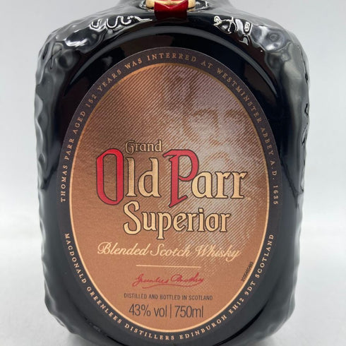 オールドパー スーペリア 750ml 43% スコッチ ウイスキー Old Parr Superior 【N2】