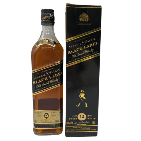 ジョニーウォーカー 12年 ブラックラベル エクストラスペシャル 黒キャップ 700ml 43% Johnnie Walker BLACK LABEL EXTRA SPECIAL【L2】