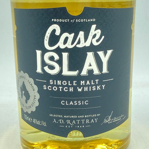カスク アイラ スモールバッチ A.D.ラトレー 700ml 46% CASK ISLAY A.D.RATTRAY【Q1】