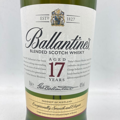 バランタイン 17年 700ml 40% 国内正規品 BALLANTINE'S 【C4】